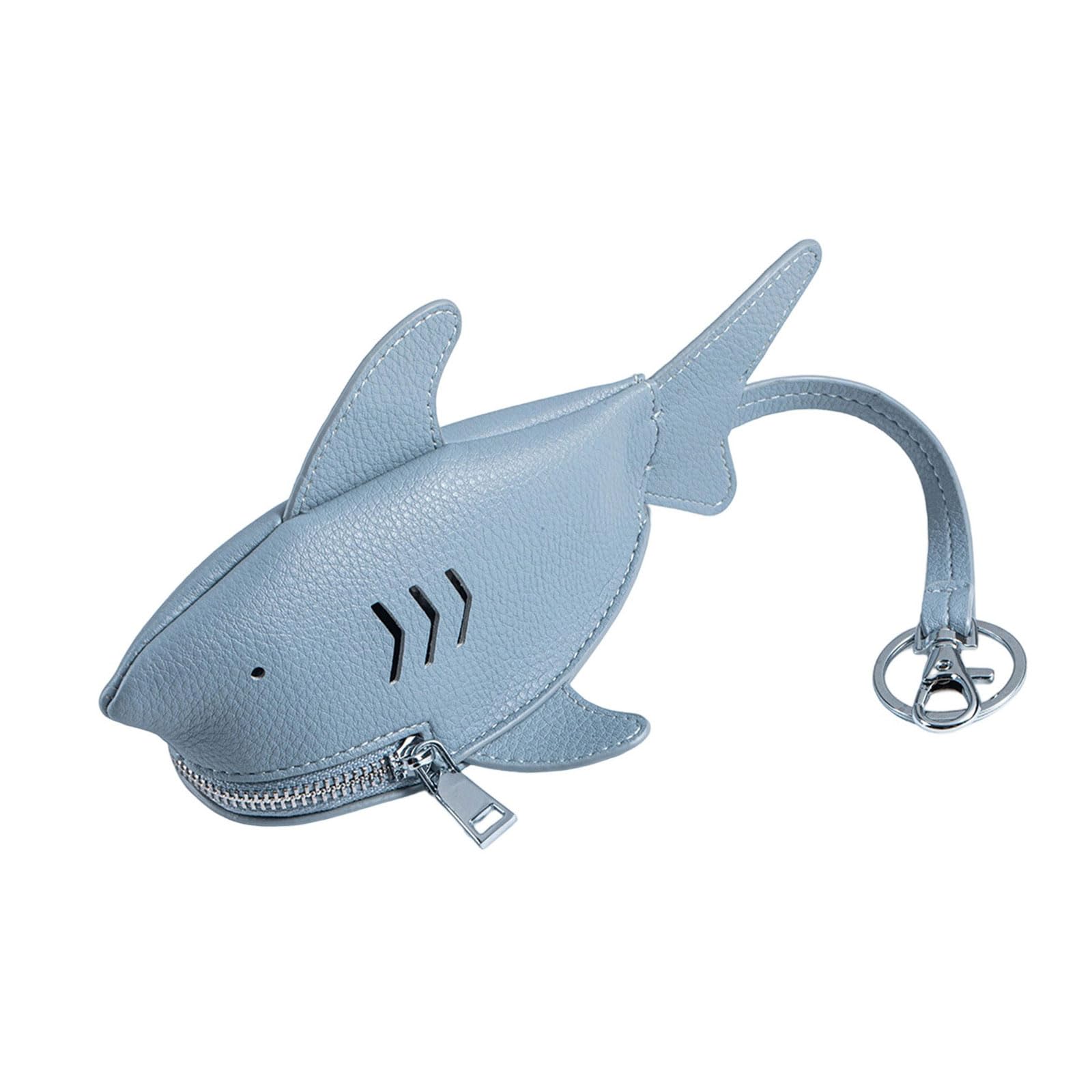 Monedero de ballena con llavero de animales para regalar a amigos 7