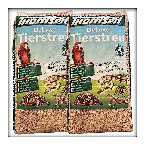 30 kg Deluxe Tierstreu XXL Buchenholz-Granulat Vögel, Nager, Reptilien
