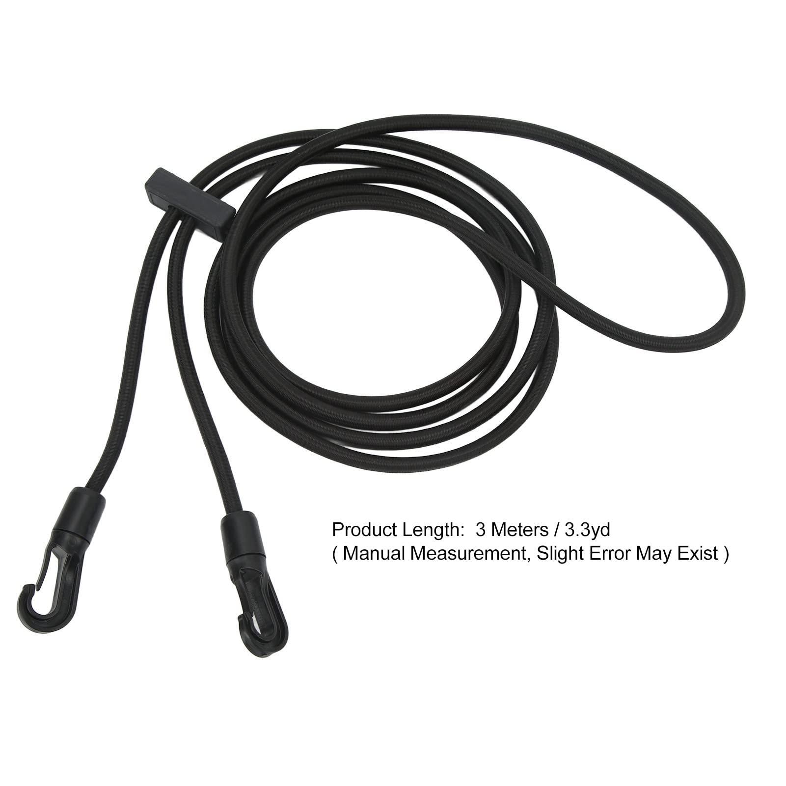 Riendas de Cuerda para Caballos, Ajustable Riendas de Entrenamiento de Caballos, Cuerda Elástica de Caballo, Riendas Laterales Pare Caballo, 3,3 m de Largo para Suministros Ecuestres
