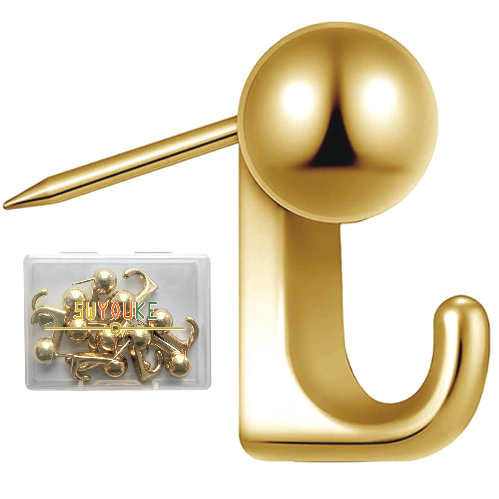 Amazon | 5WYOUKE【10個入】 石膏ボード フック 画鋲 フック