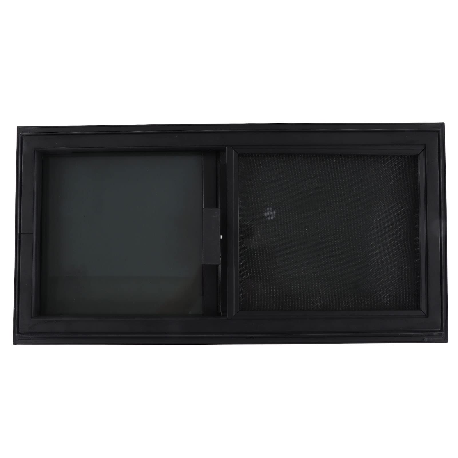 Ventana Corrediza para Caravana, Ventana Corrediza para Caravana, Corredera Vertical Horizontal con Pantalla de Privacidad, Mosquiteras para Tamaño de Ventana de 550x260 Mm