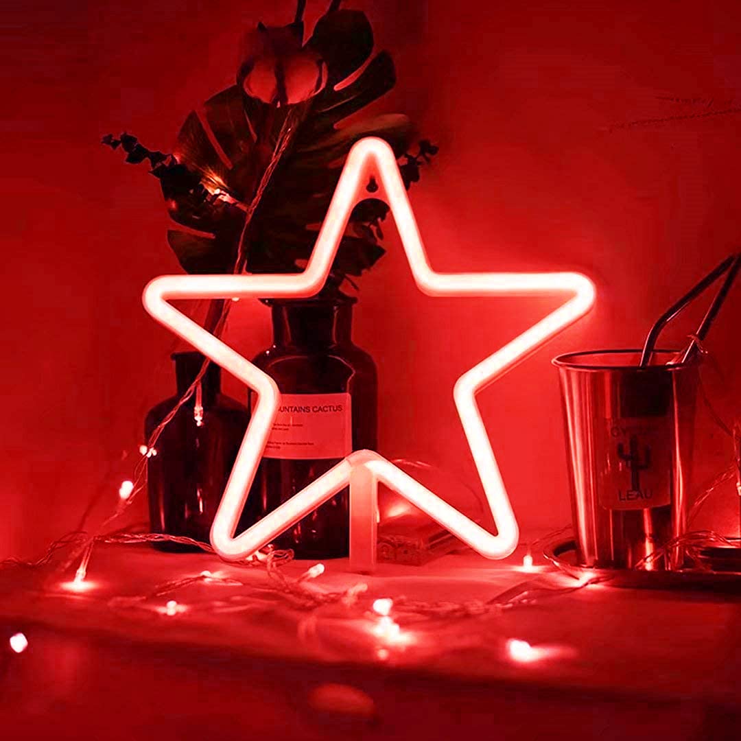 20 Luci LED a Stella con Filo d'argento IP20 Bianco Caldo a Batteria con Timer - Luci Natalizie - Lampade e Illuminazione - Elettronica