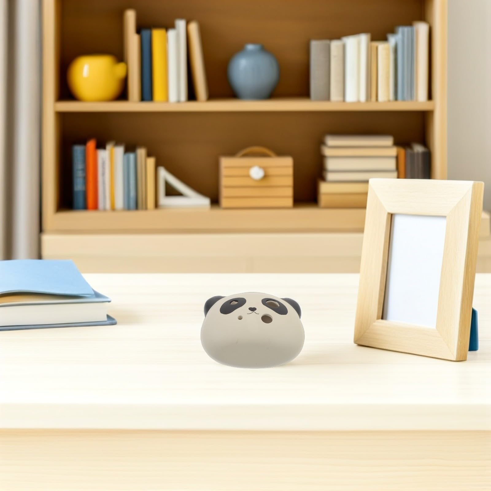 Ocarina Céramique Panda Adorable 6 Trous Tonalité Do Majeur Ac Facile à Apprendre pour Musique la Maison et Présent pour Musiciens