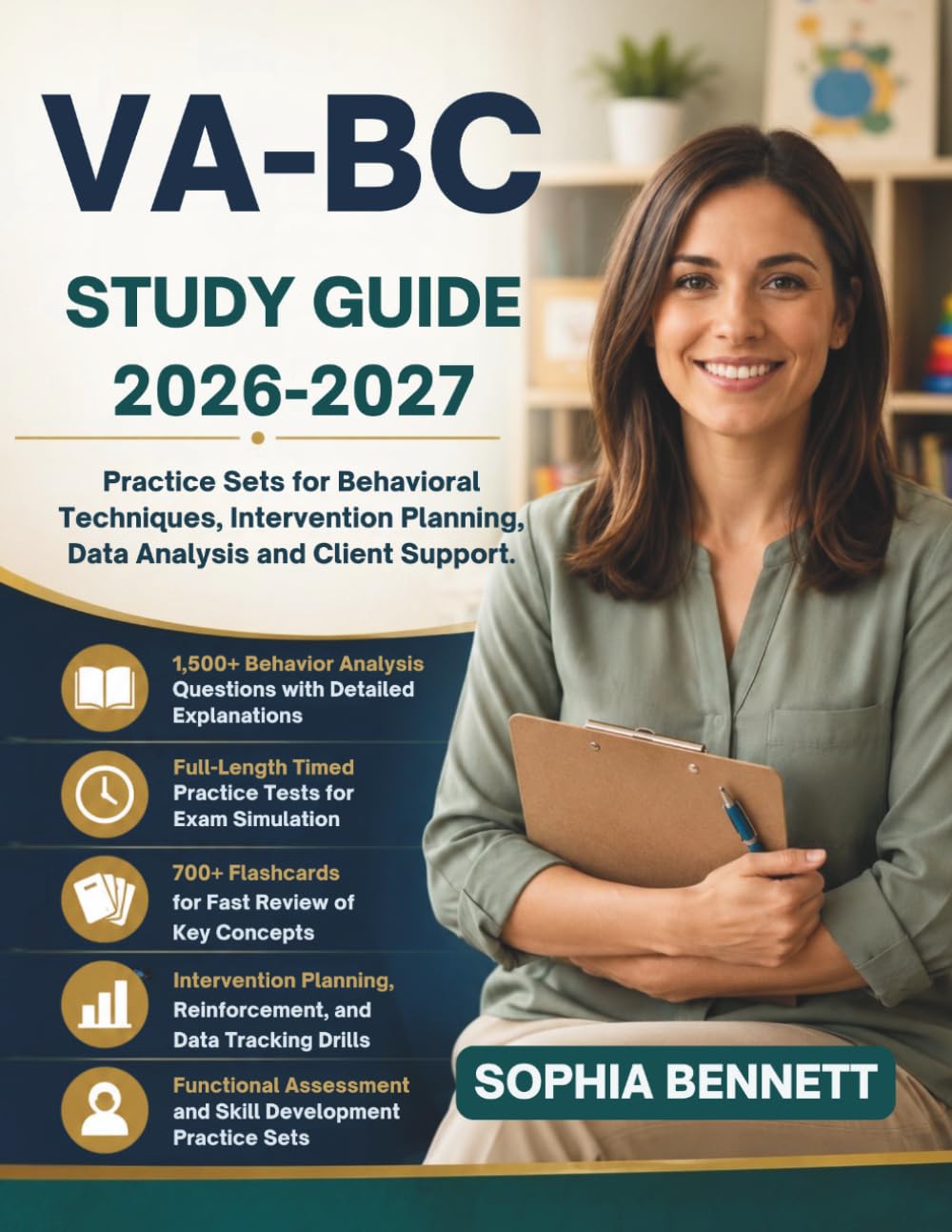 VA-BC STUDY GUIDE 2026–2027: Practice Sets for Behavioral Techniques Intervention Planning Data Analysis and Client Support