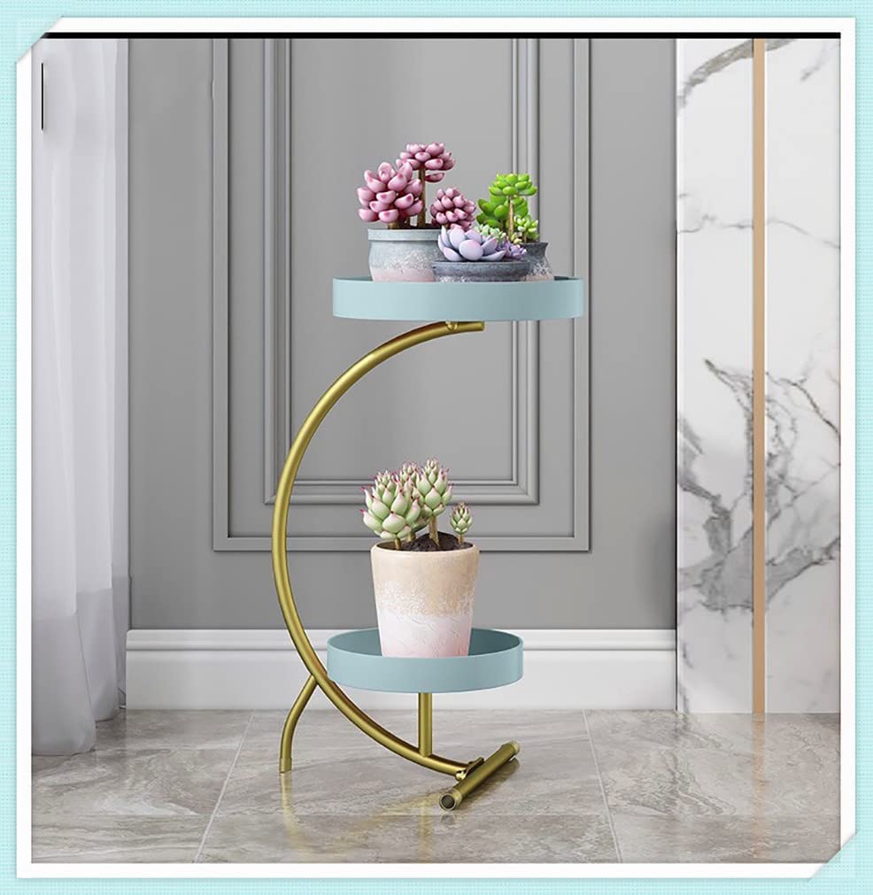 A M Export Flower Stand, Garden Rack, Planter Stand, 2 Tiers, Flower Shelf, Plant Shelf, Pot Stand, Outdoor Indoor, Decoration, Decorative Stand, Entryway Figurine Rack, for Office (Green) (B0B7JRZCSL) Amazon Price History, Amazon Price Tracker