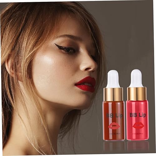 Miniatura 2 de BB Lips Serum Kit Lip Gloss BB Cream Pigment Set para colorear labios hidratante, kit de suero de labios Bb, maquillaje hidratante líquido para
