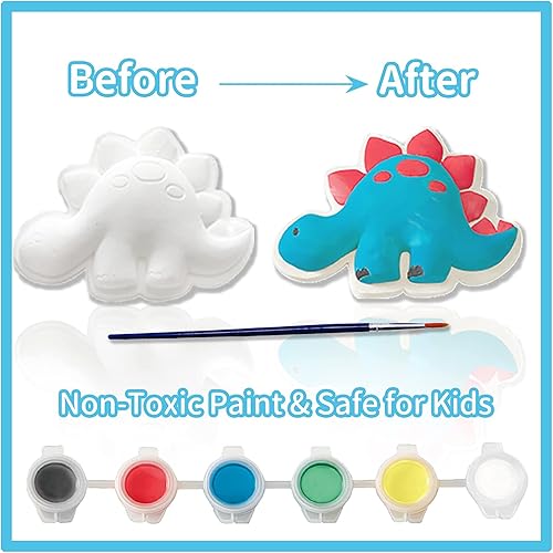 Miniatura 6 de Funto Paquete de kits de pintura creativa - Dinosaurio Aventura y Reino Animal