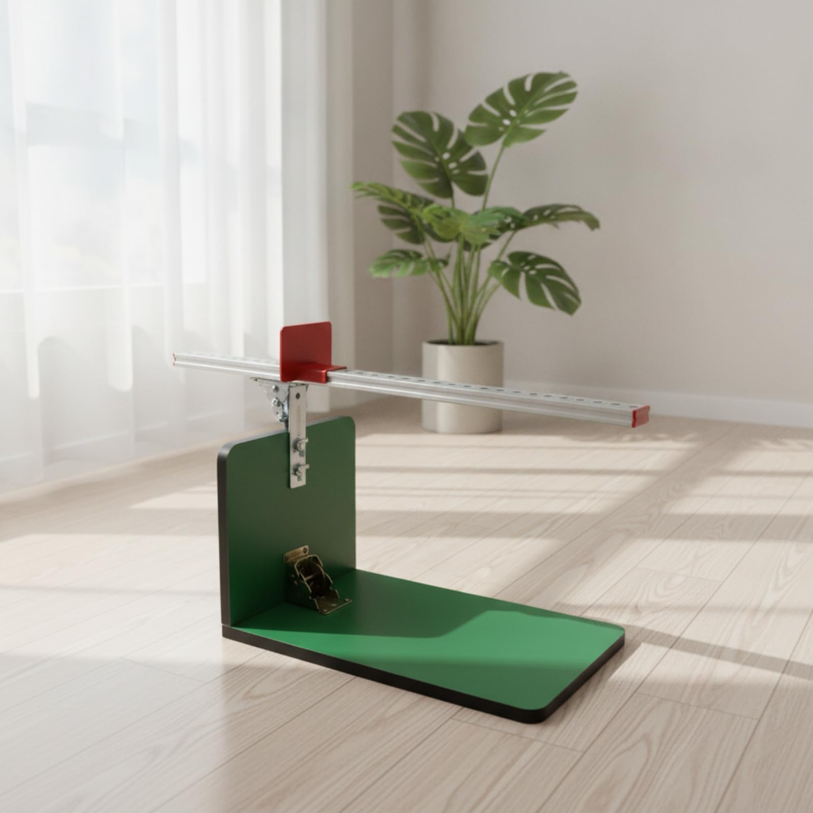 Cassetta Sit And Reach Robusto Dispositivo di Prova di Allungamento Preciso Attrezzatura Sportiva per Atleti, Casa