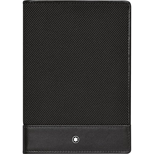 Preisvergleich Produktbild Montblanc Meisterstück Selection Sfumato Nightflight Passetui Personalausweishülle, 14 cm, Schwarz