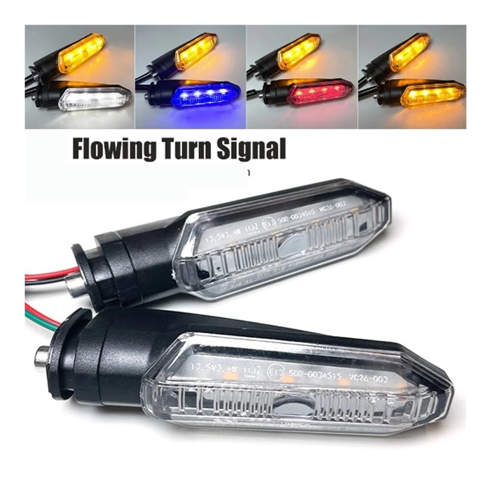 Motocykl kierunkowskaz 12 V DRL bursztynowy efekt wody, światło do jazdy dziennej dla CB150R CRF250L ADV150