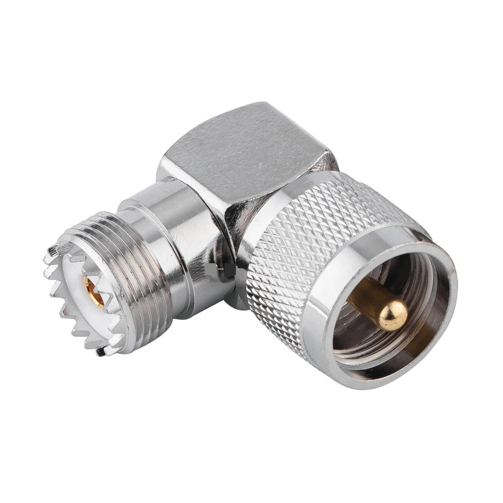 10 Uds UHF PL259 Macho A SO239 Conector De Ángulo Recto Hembra