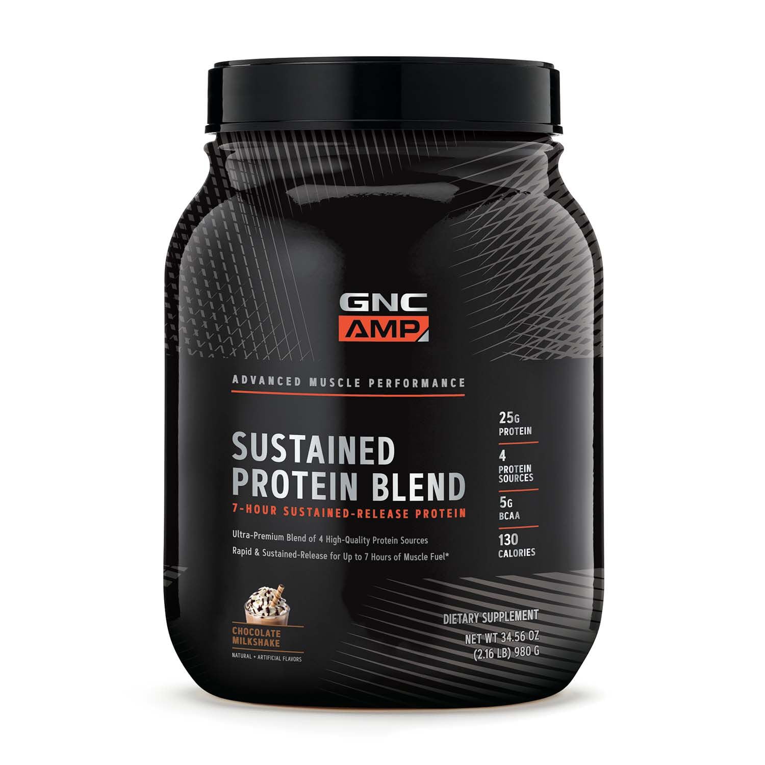 GNC AMP Sustained Protein Blend - Chocolate Milkshake