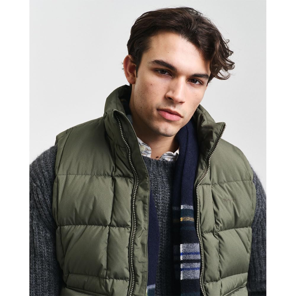 GANT Herren Mid Down Vest Weste