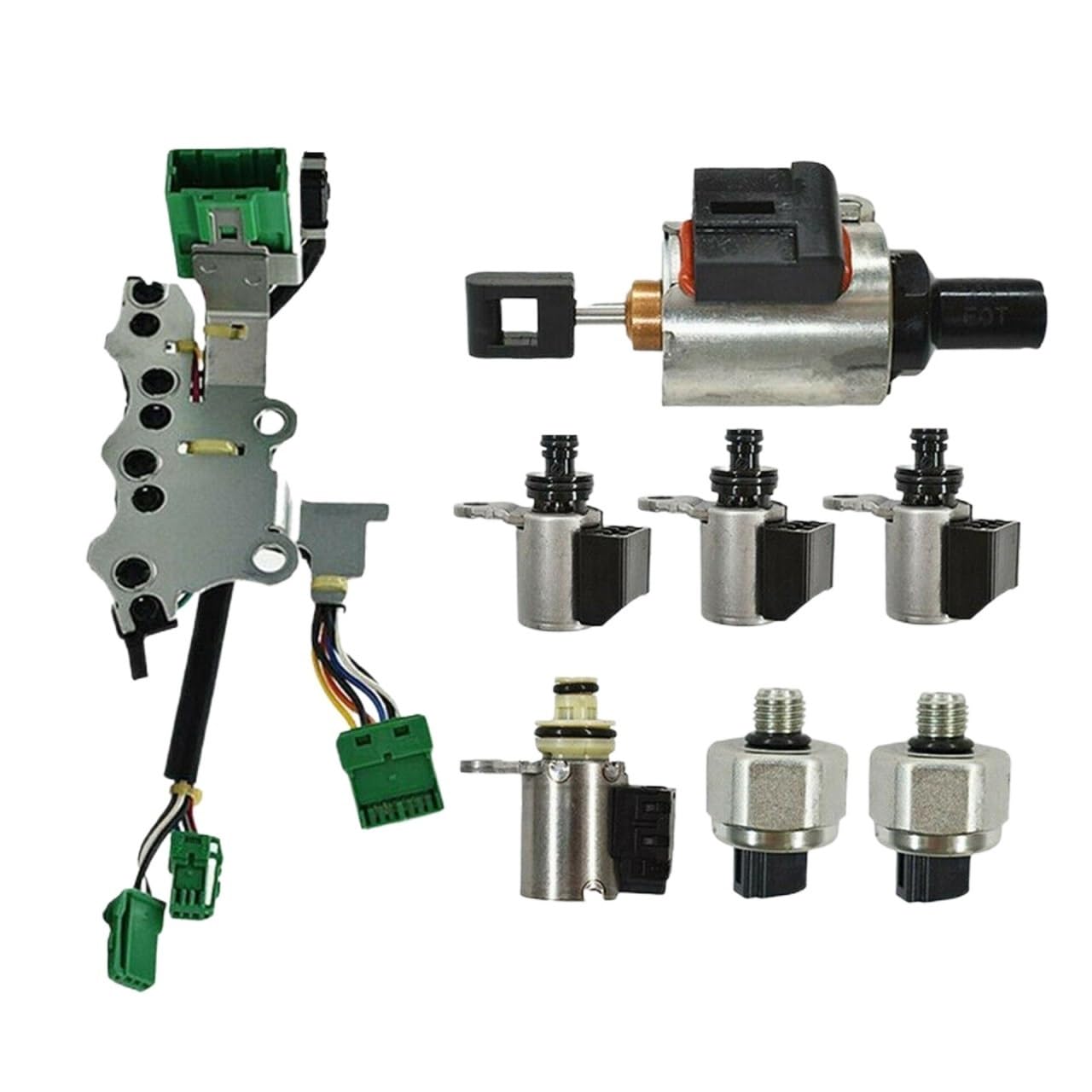 Wxnlbb One Color 33446-Jf011,Jf011e,Re0f10a,F1cja Cvt Transmission Valve Body Solenoids Kit Compatible With Nissan Altima Sentra Dodge With 6 Months Warranty