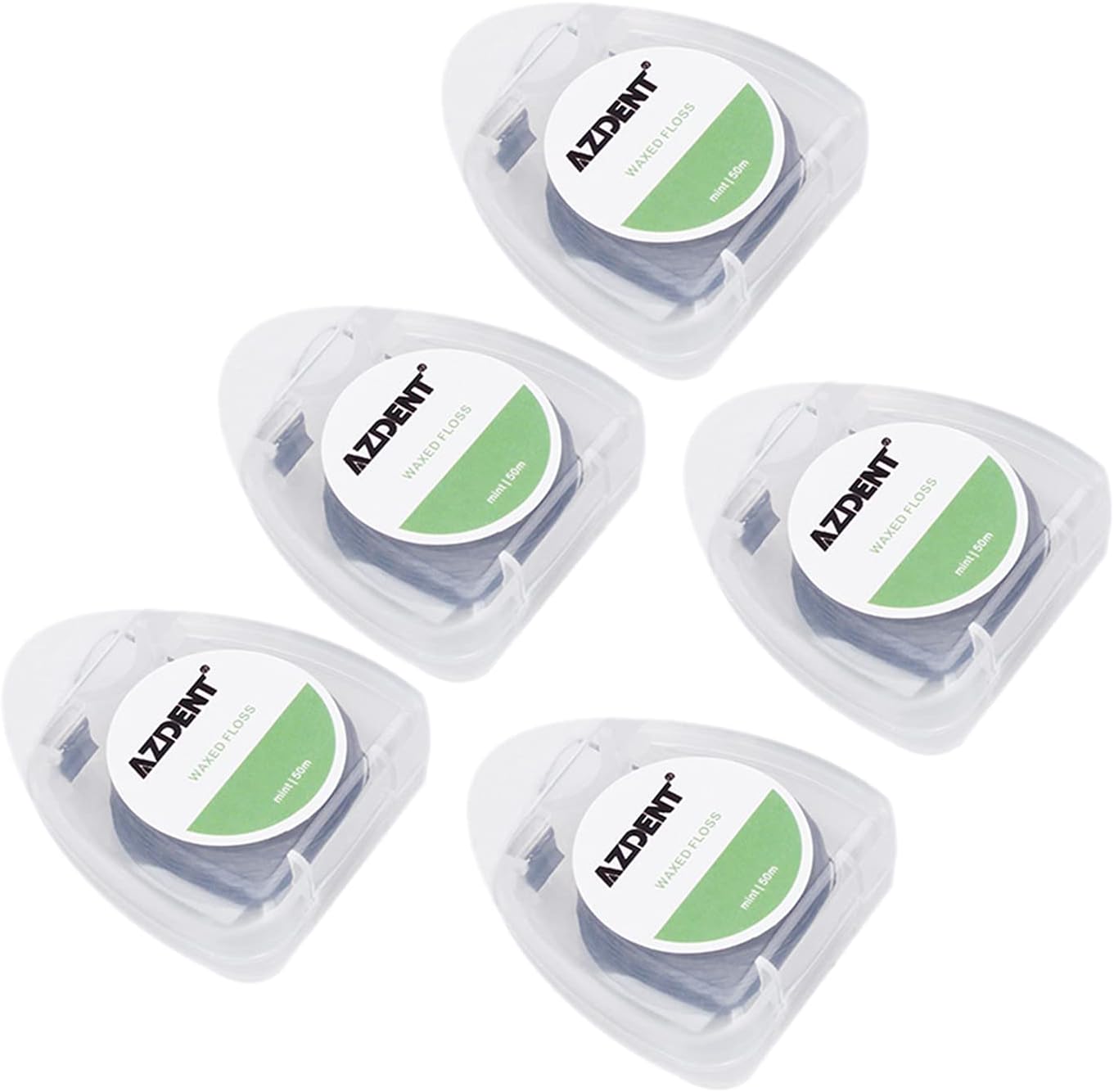 VMS INDIA 50 Meters Bamboo Dental Floss Biodegradable Interdental Cleanner Oral Care