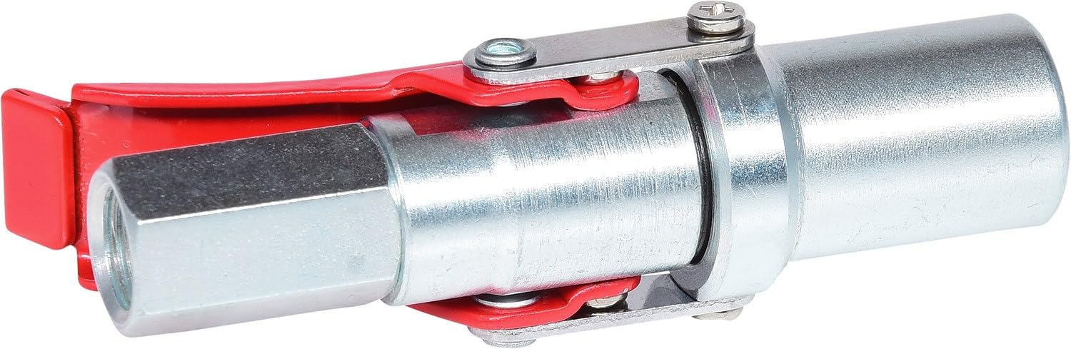KS Tools 980.1108 Acople rápido Quick-Lock para pistolas de engrase, 1/8"