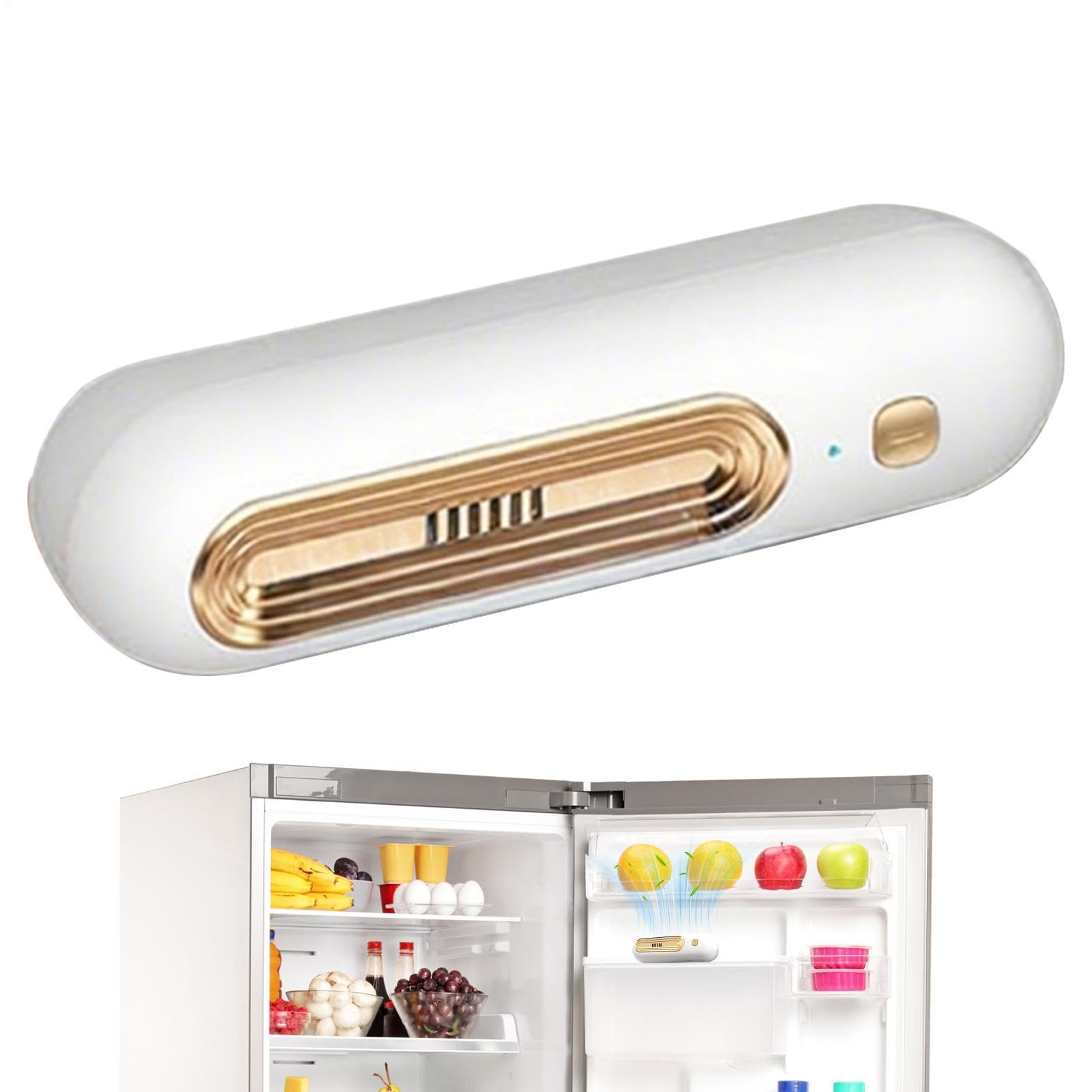 Fridge Deodorizer 2 Modes Rechargeable Smell Eliminator