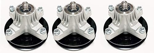 3 husillos - Compatible con: Cub Cadet MTD 618-04825B, 918-04825B, 618-05016, 918-05016 Incluye tornillos de montaje (3)