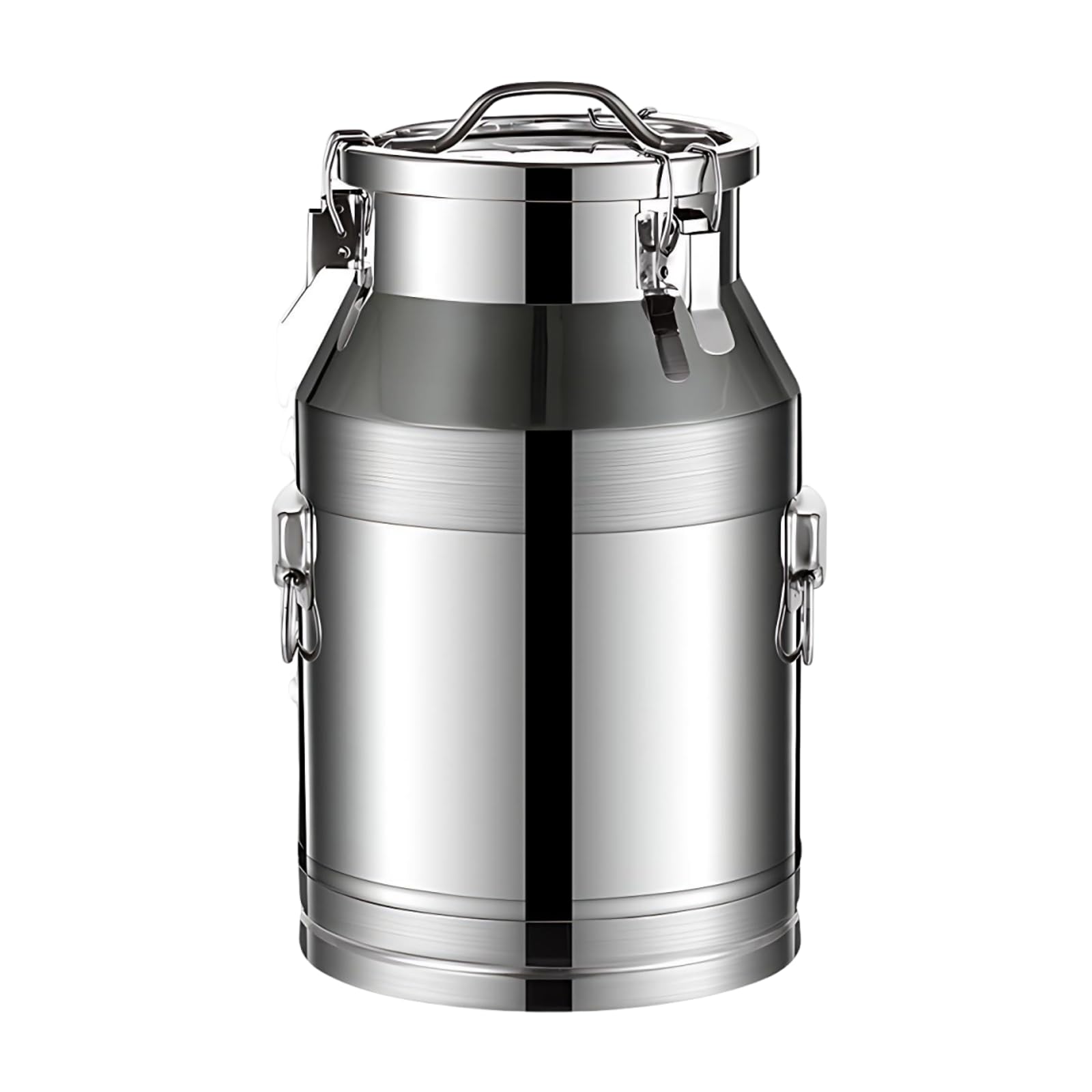 Bidon INOX 304 Alimentaire avec Couvercle 76L/20.08gal