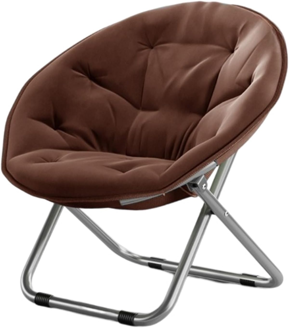 Cachpib Folding Chair Moon Chair Bedroom Chair Lightweight Saucer Chair