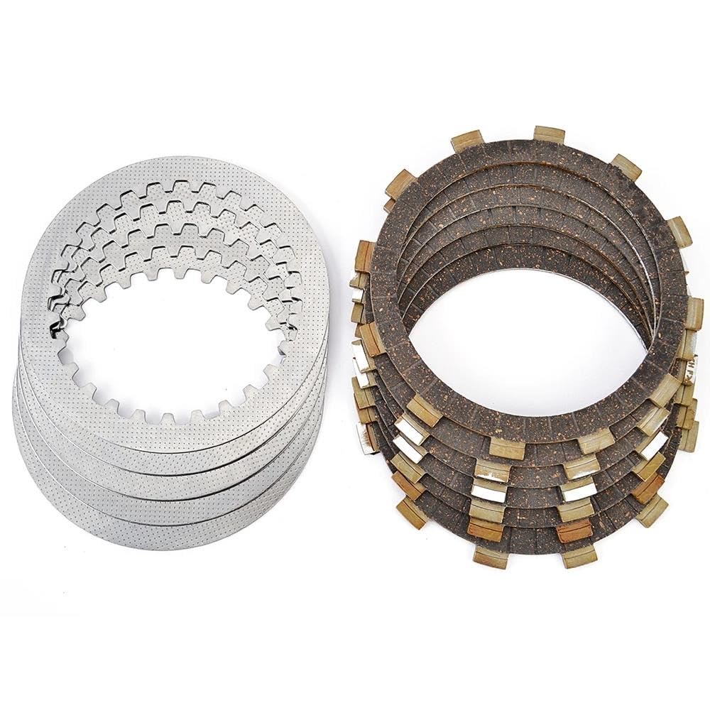 Motorrad Kupplung Reibung Disc Platte Kit für Yamaha SR250G/H/TH TT250G/H/J XT250G/H/J/K/KC
