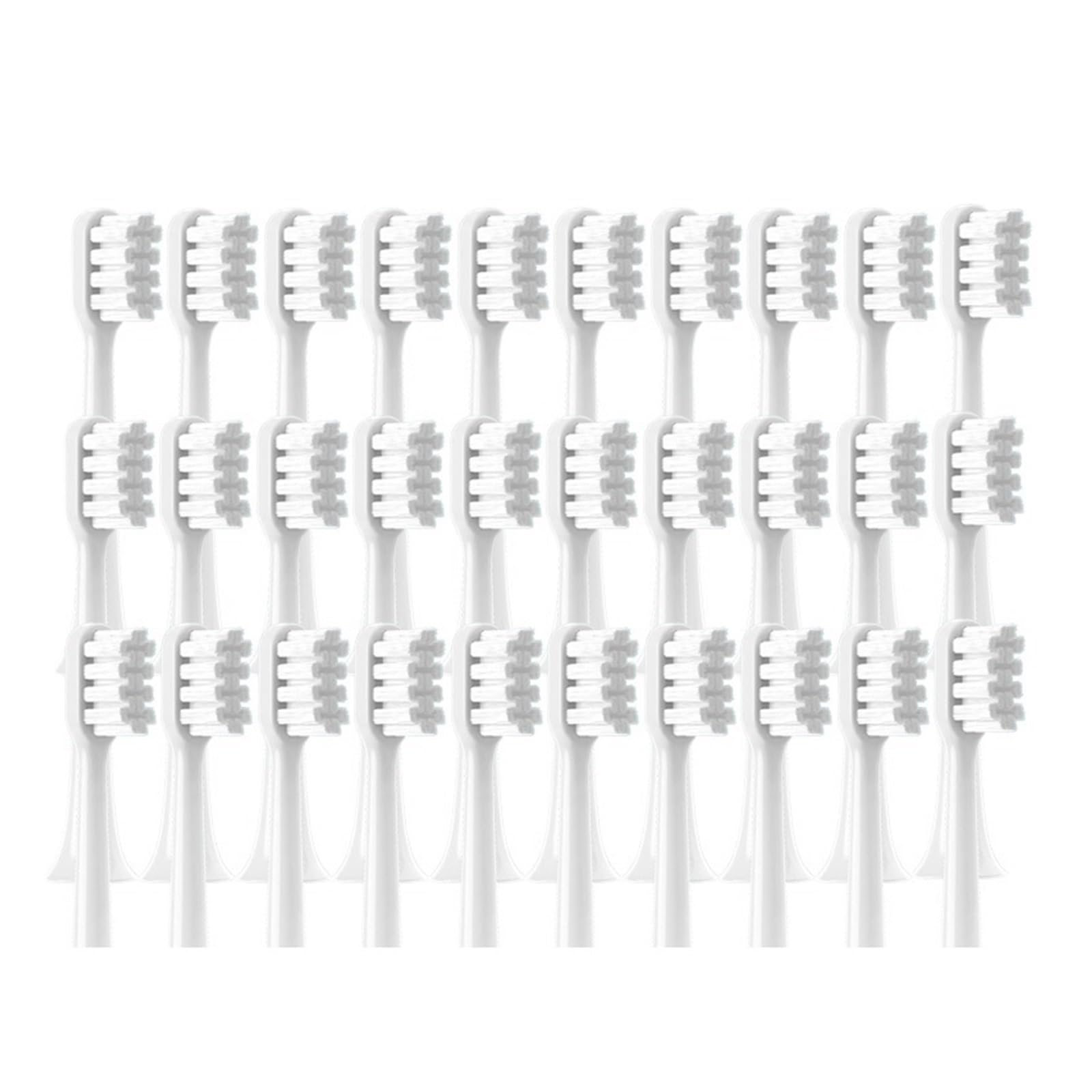 Testina for spazzolini da denti 50/100 pezzi, compatibile con ugelli for T200 for pulizia profonda, setole morbide(50white)