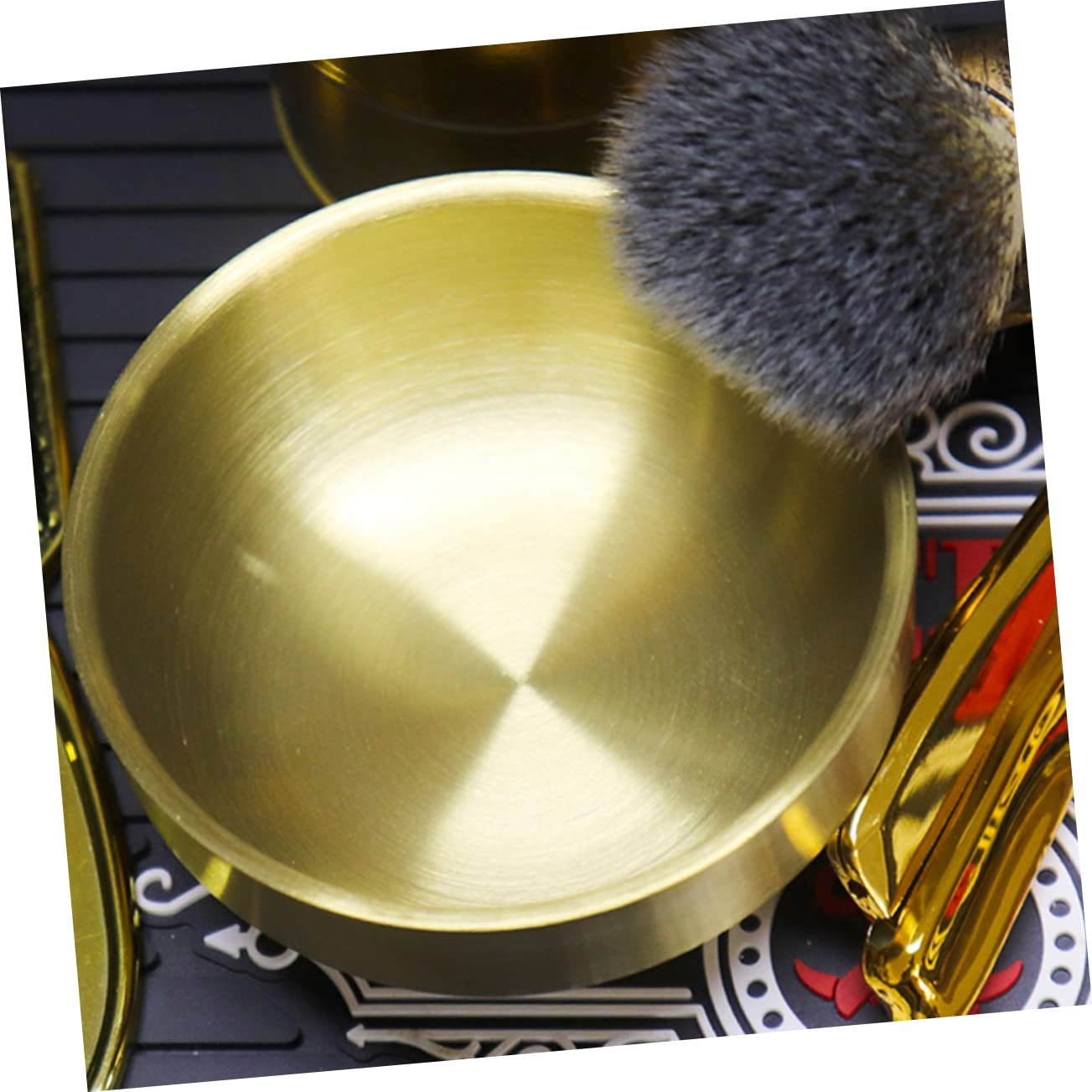 Beavorty 3stücke Rasierschale Aus Edelstahl Für Rasierseife Shaving Bowl Für Cremigen Rasierschaum Für Nassrasur Handlich Und Stabil Perfektes Für Männer An Besonderen Anlässen