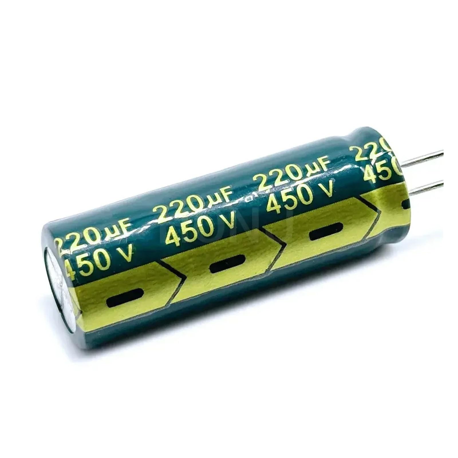 Condensateur 450v 220UF en aluminium de qualité supérieure 18 * 50MM