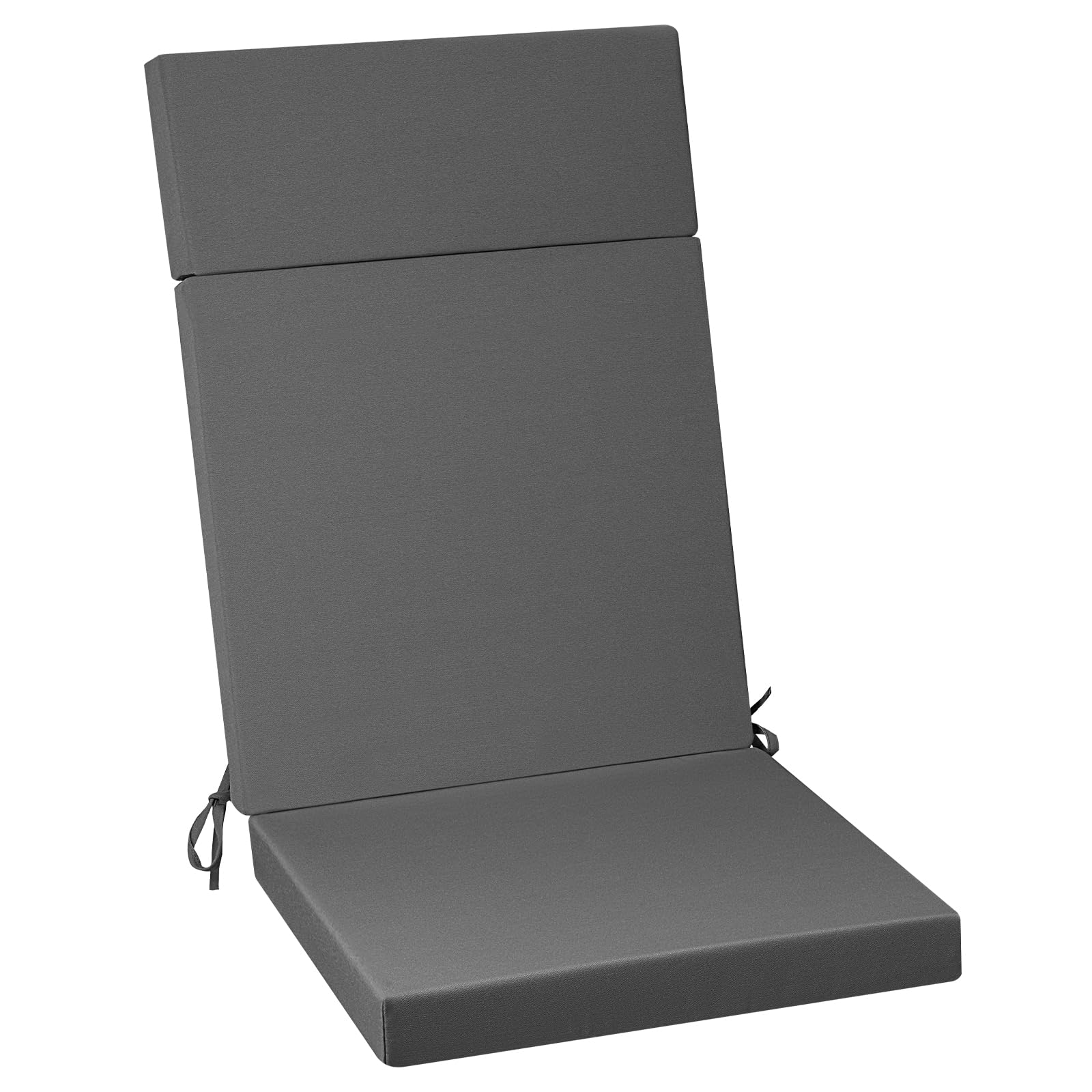 PRIMEPATIO Gartenstuhl-Auflagen Hochlehner Set – Bequeme Outdoor Sitzkissen für Gartenstühle & Klappstühle, Weiche Hochlehner Auflagen für Balkon, Terrasse & Gartenmöbel