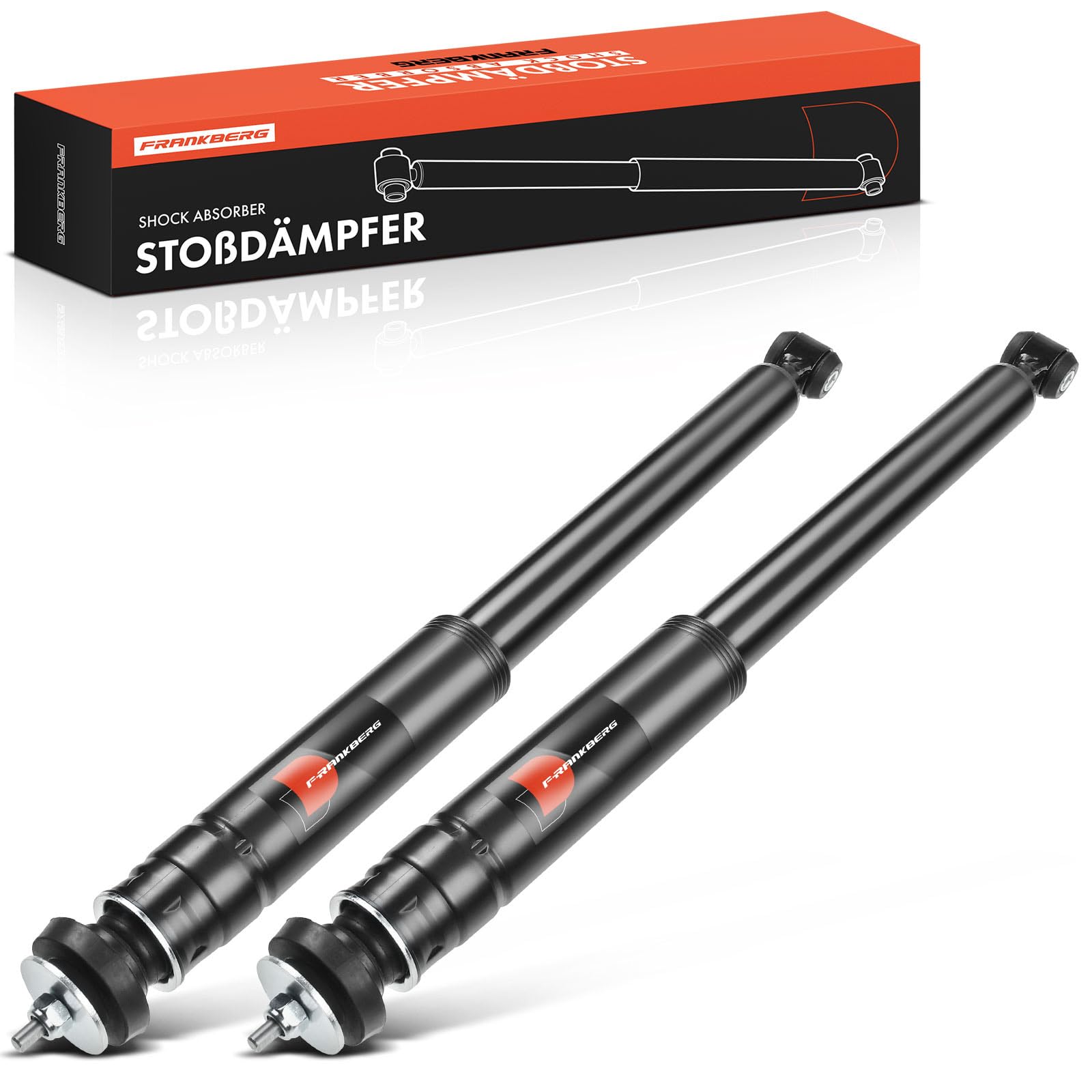 Frankberg 2 amortiguadores delanteros 537 mm a presión gas 2103200930 | Compatible con: Clase E W210