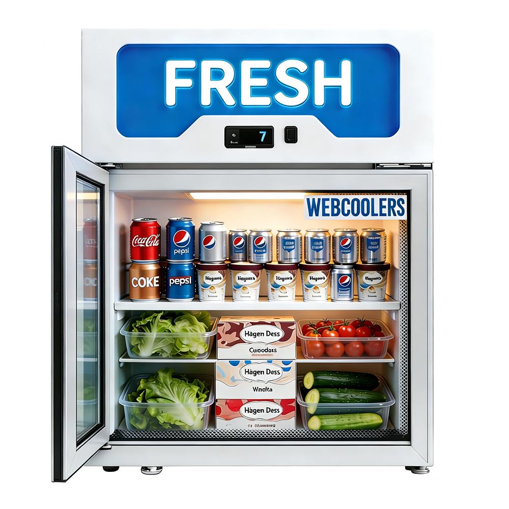 NAFCOOL 3.5 cu ft Beverage Cooler Clean White Finish