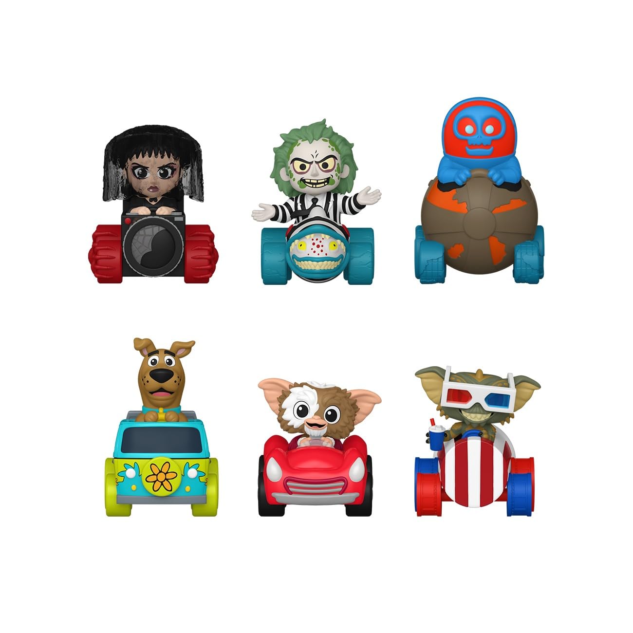 Amazon.com: Funko Mystery Mini: Spooky Rides - 12pc PDQ - Warner