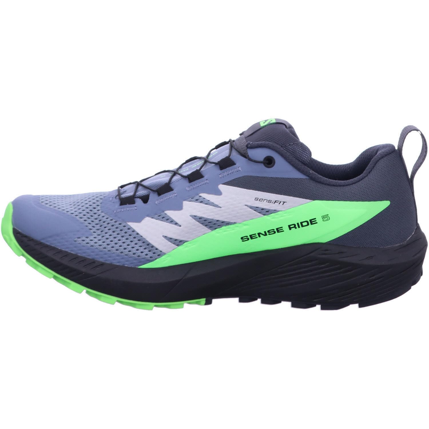SALOMON Sense Ride Scarpe da Trail Running da Uomo, Ammortizzazione e reattività, Grip versatile, Tomaia leggera