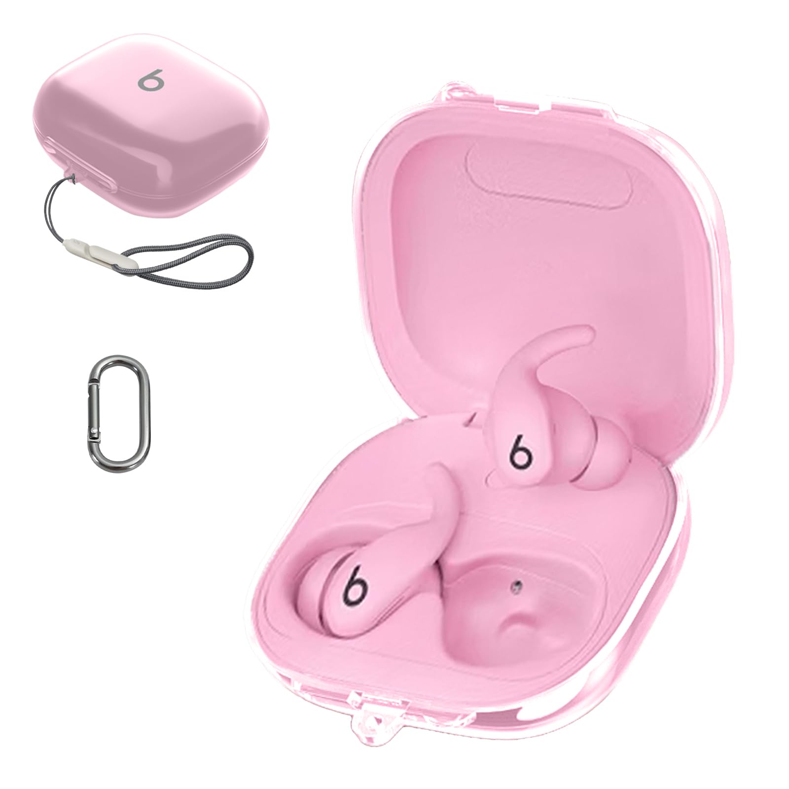 Amazon | Beats Powerbeats Fit 用 ケース TPU クリアカバー 耐衝撃 防