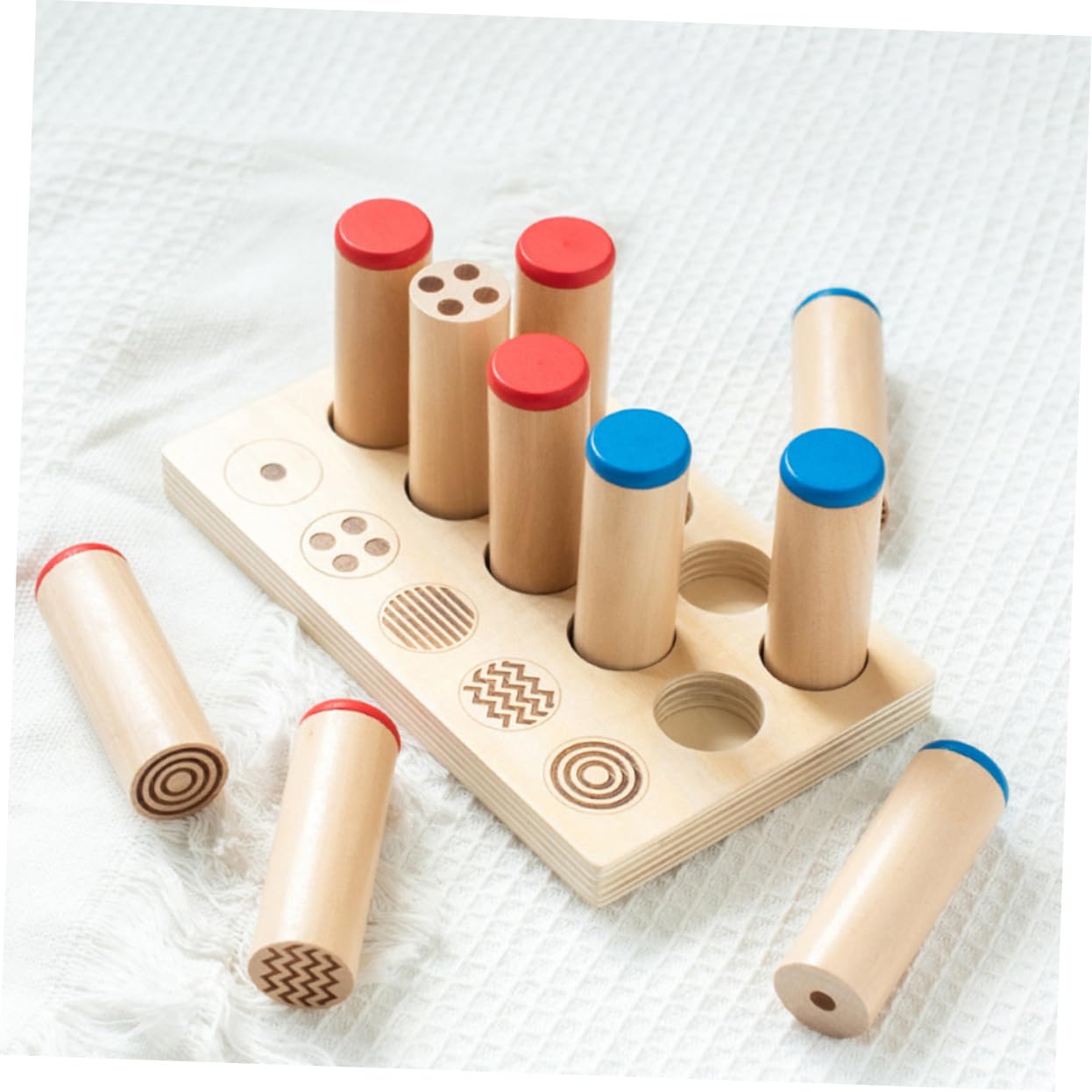 POPETPOP Juguete Interactivo Educativo de Madera para Niños, 1 Set