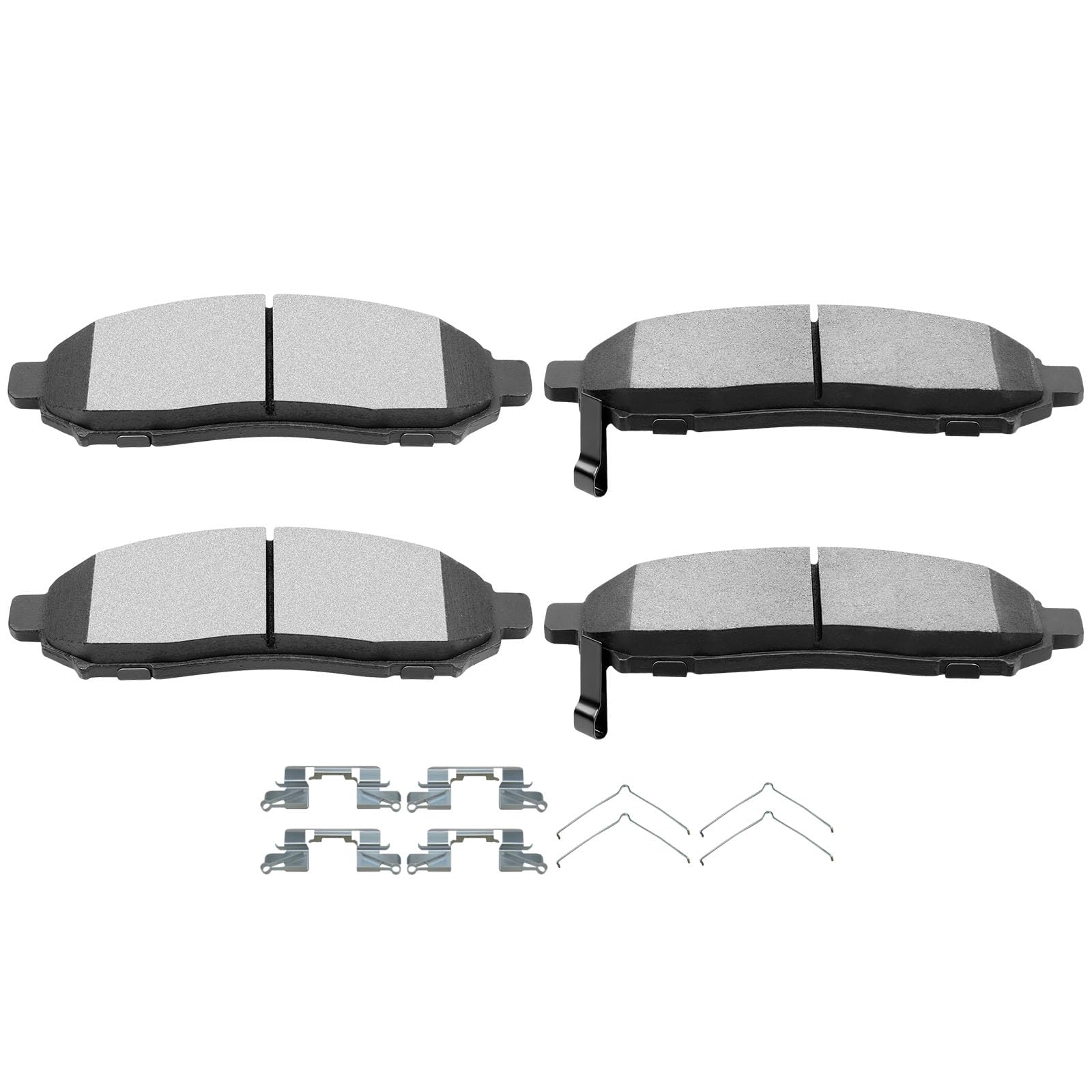 SCITOO D1094 Front Semi-Metal Brake Pads Sets Fit For Nissan For Frontier | For Pathfinder | For Xterra,For Suzuki Equator 2009-2012