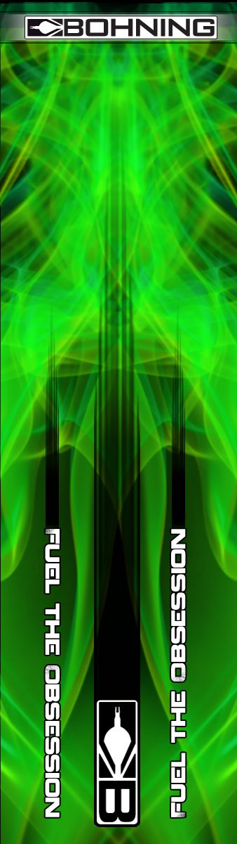 Bohning4-Inch Carbon HD Arrow Wraps