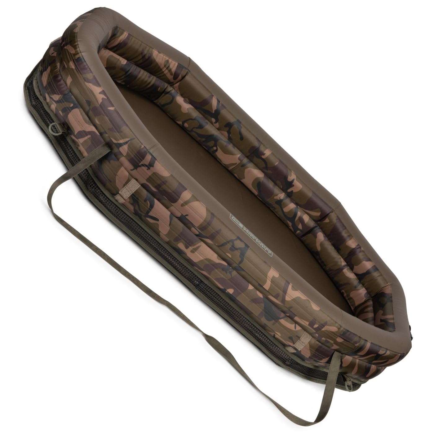 Fox Carpmaster Luftmatte, Karpfen-Abhakmatte für ultimativen Fischschutz, 2 robuste Luftkammern, herausnehmbare 50 mm Innenmatte, langlebiger Netzrohrschutz und Drainage, Abdeckung, Code CCC070