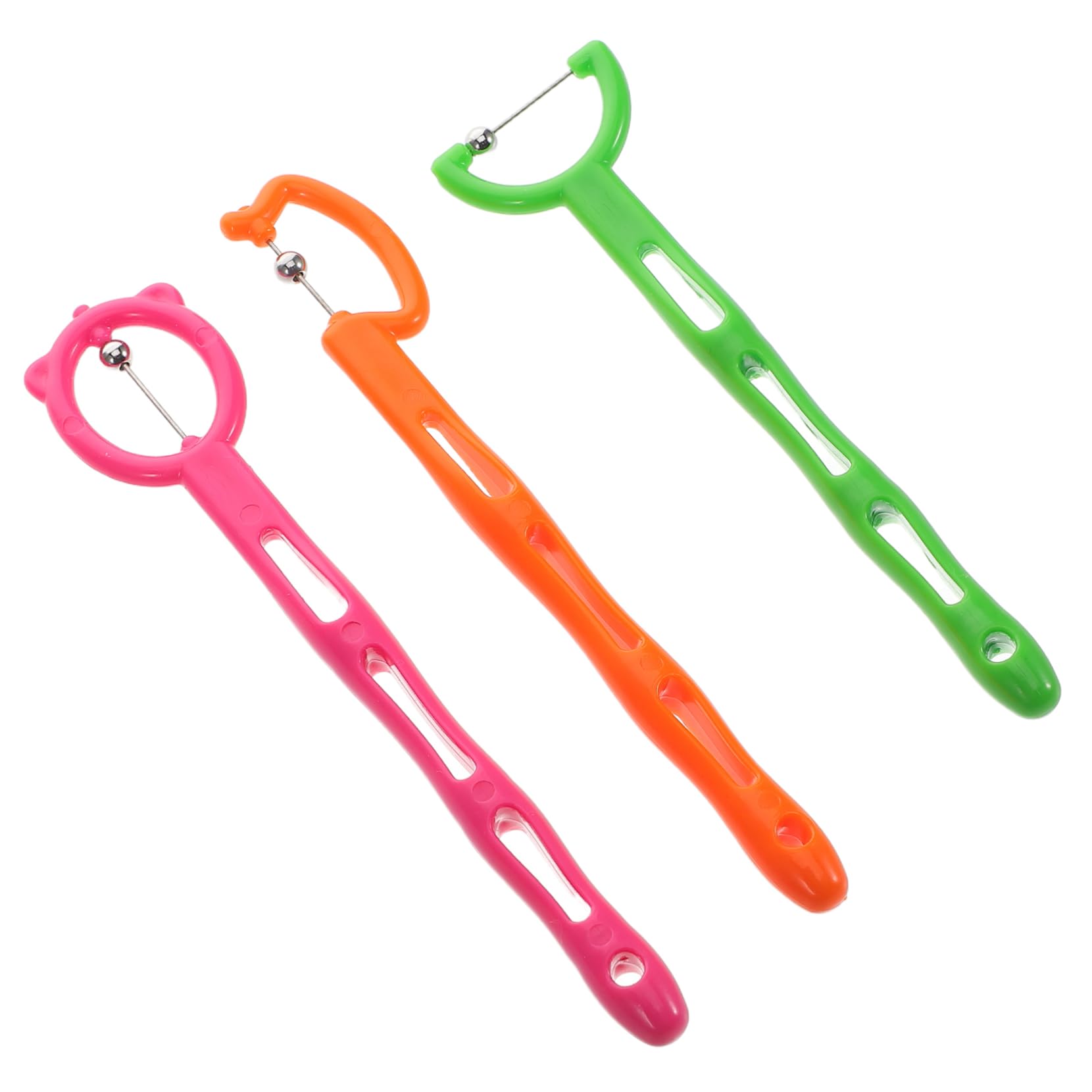 KOMBIUDA 3pcs Boys and Girls Tongue Tip Trainer Oral Muscle Exerciser for Speech Therapy Tongue Muscle Strengthener Articulation Tool