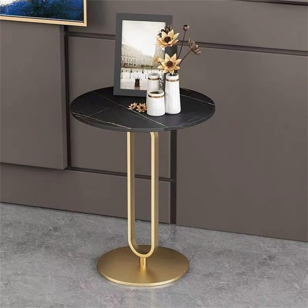 Side Table/End Table,Slate Small Side Corner Table Coffee Table Table Cabinet Sofa Living Room Balcony Small Round Table