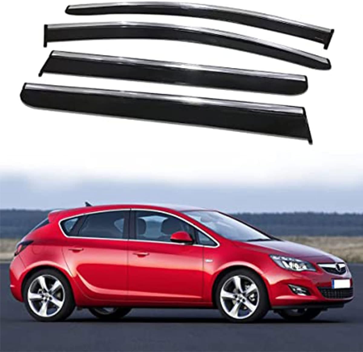 Déflecteurs de vitres pour Opel Astra J, la solution anti-buée et chaleur