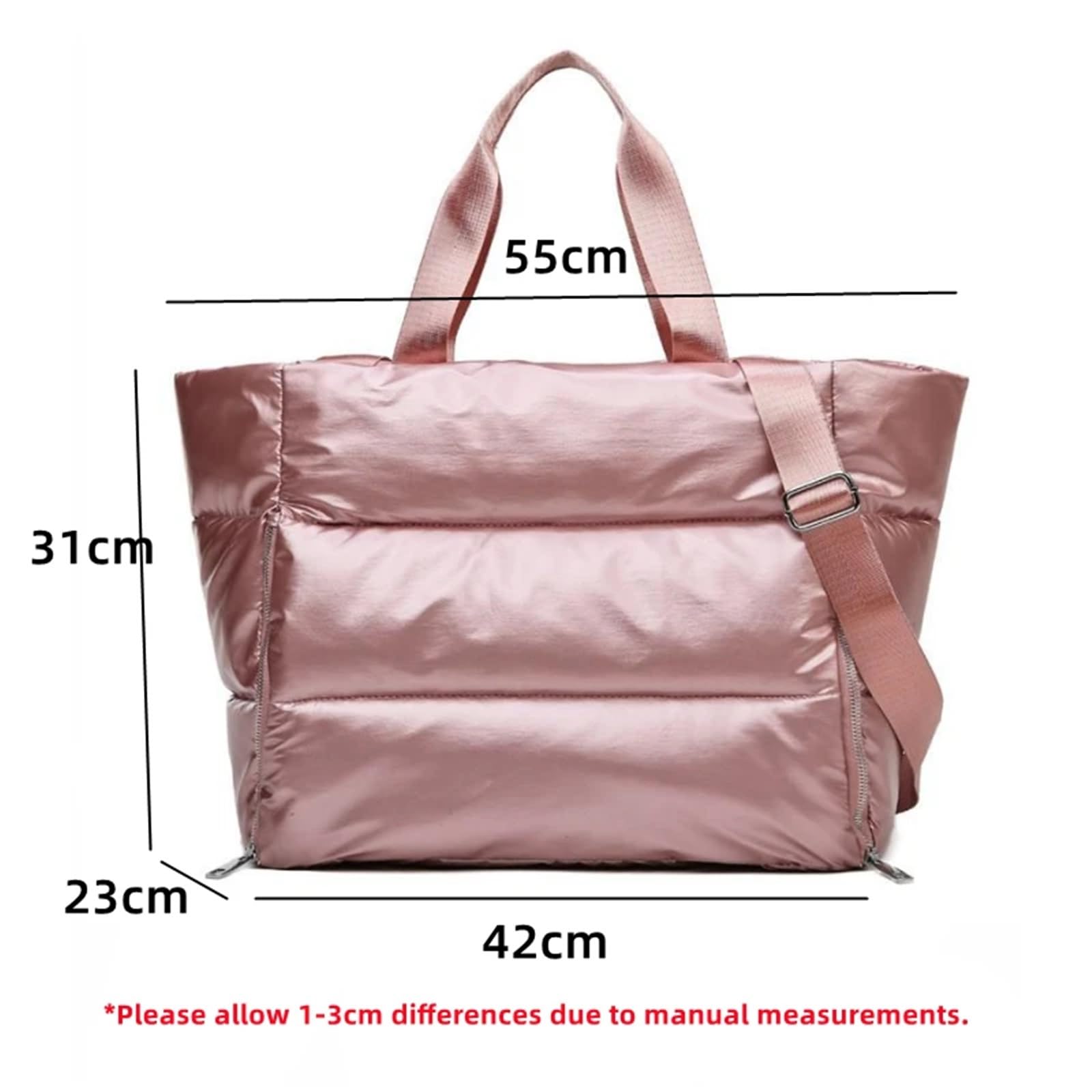 Torba na matę do jogi, Yoga Mat Bag Large Travel Shoulder Storage with Zipper for Wet and Dry Items