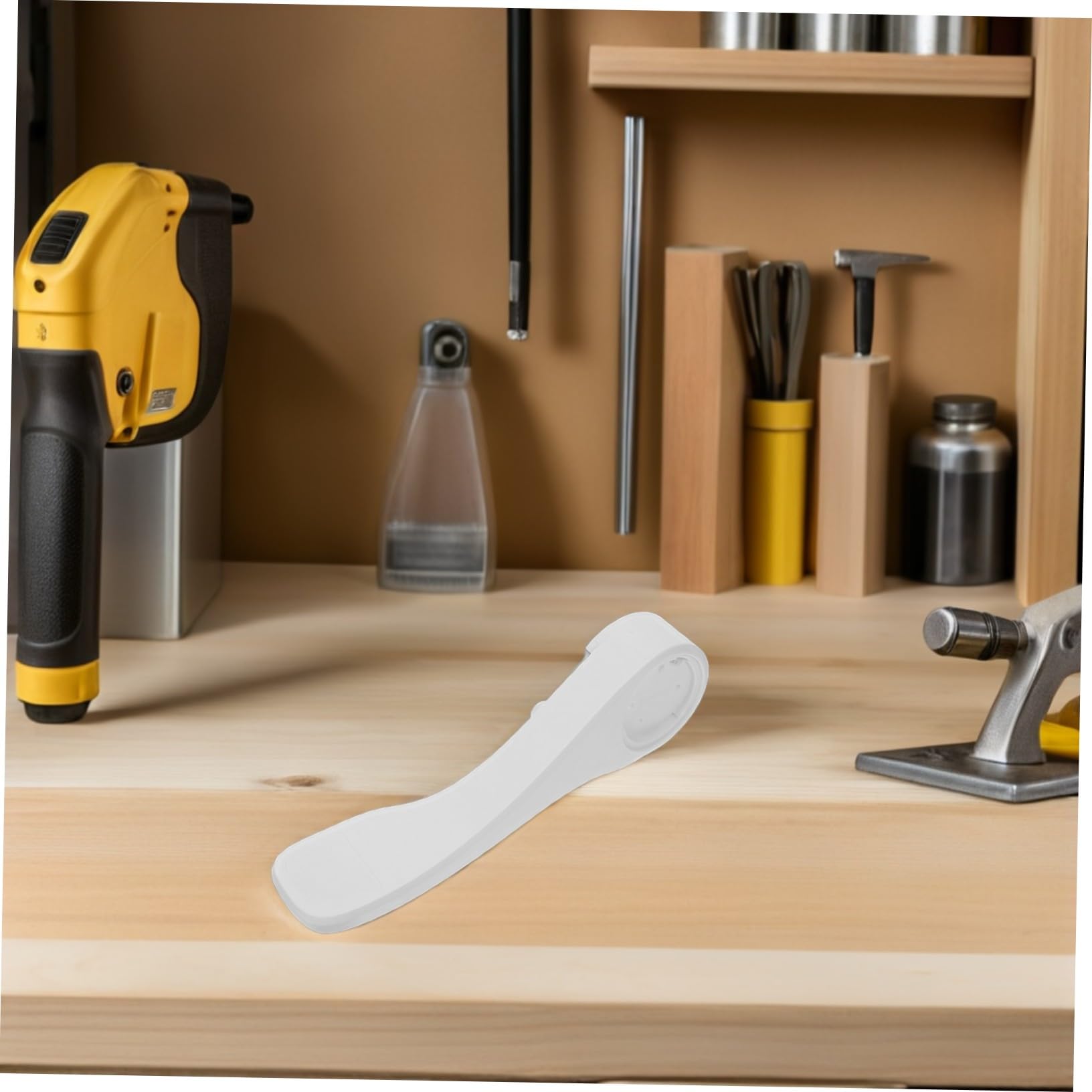 Pedale per Wc Camper Abs Bianco Ricambio per Scarico | Rvs e Camper, Layout Bagno Compatto, Parte di Sostituzione per Manutenzione Impianto