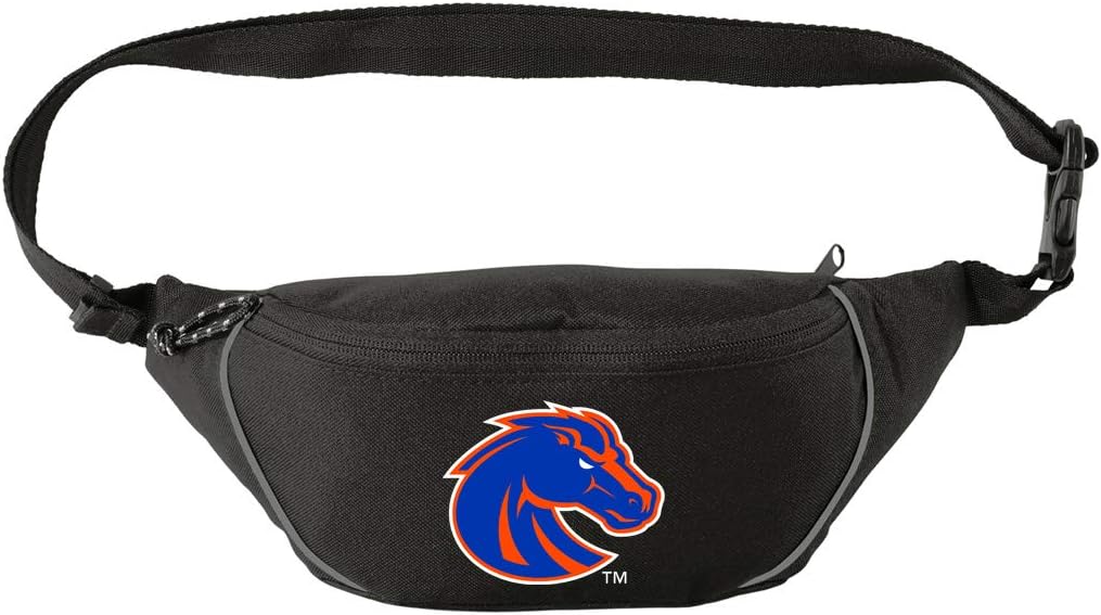 Boise State Waist Bag Boise State Broncos Hip Pack for Men or Women for Walking Workout Traveling Running Hiking Cycling