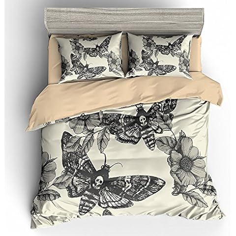 Skull Bedding 3D Duvet Cover Sets Queen Size Cover