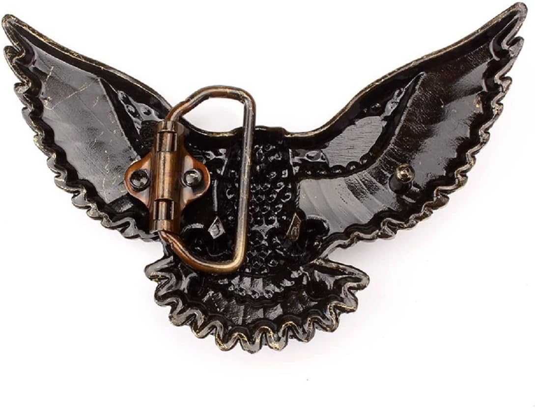 Wildlife Eagle Belt Buckle for Men, Flying Hawk Belt Buckle, Soaring Eagle Belts Buckle, Norse Viking Eagle Belt Buckles, Western Cowboy belt buckle, Vintage Punk Rock belts buckles - Image 2