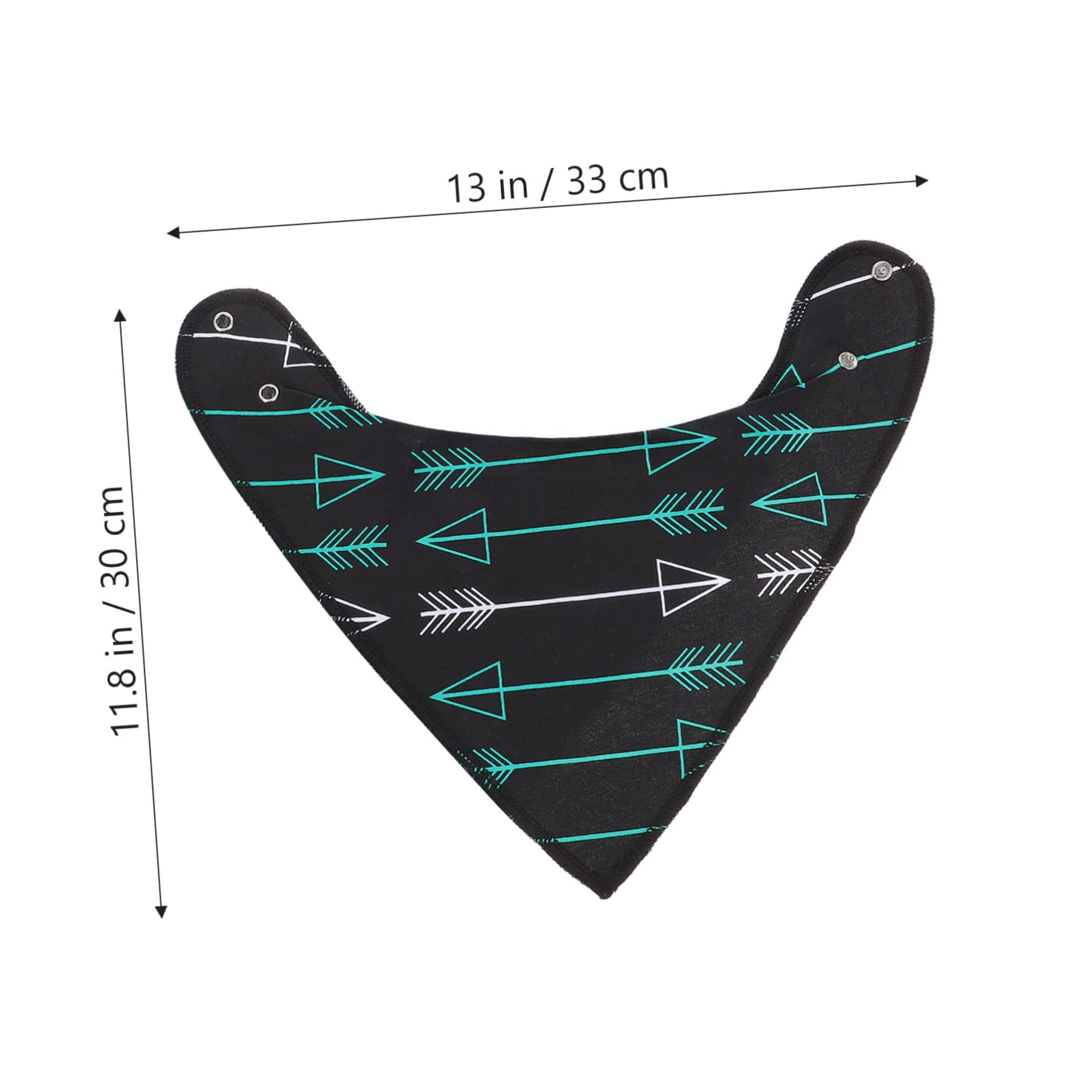 Abaodam 12piezas Baberos De Algodón Impermeables Para Bebés Pack De Bandanas Absorbentes Para Alimentación y Protección Saliva Diseño Unisex Para Recién Nacidos