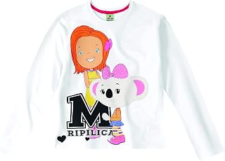 Blusa Meia malha stretch manga longa, Mundo Ripilica, Meninas