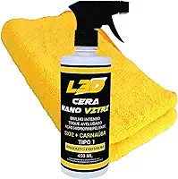 Cera Automotiva L3D + Flanela de Microfibra
