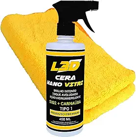Cera Automotiva L3D + Flanela de Microfibra